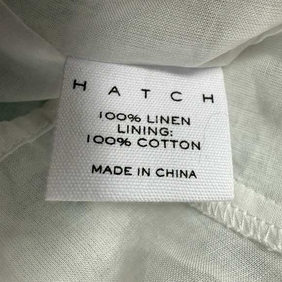 HATCH Riviera 100% Linen Maternity /Postpartum Kaftan Dress Tropical Dress NWT - Picture 12 of 13